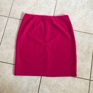 Bright Pink New York & Company Skirt
